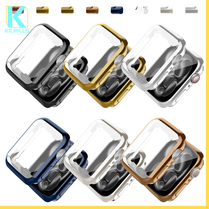 ปกป้องกันหน้าจอ TPU อ่อน for iWatch Apple Watch Ultra/SE 3 2 Series 11 10 9 8 7 49มม. 46 45 44 42 41มม.
