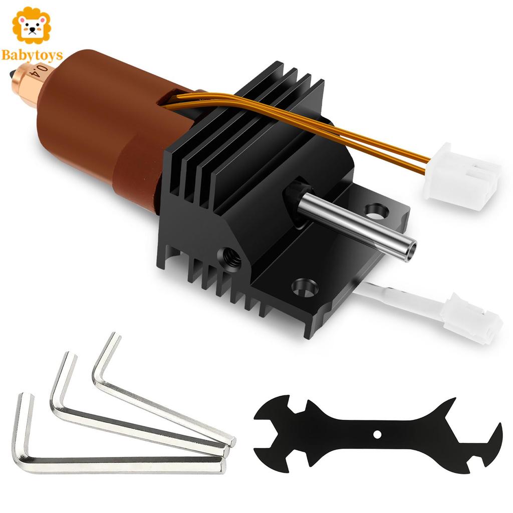 High Flow พิมพ์ Hotend ชุดสําหรับ K1/K1 MAX/K1C เซรามิคความร้อนบล็อก Hotend ชุด SHOPSKC7377