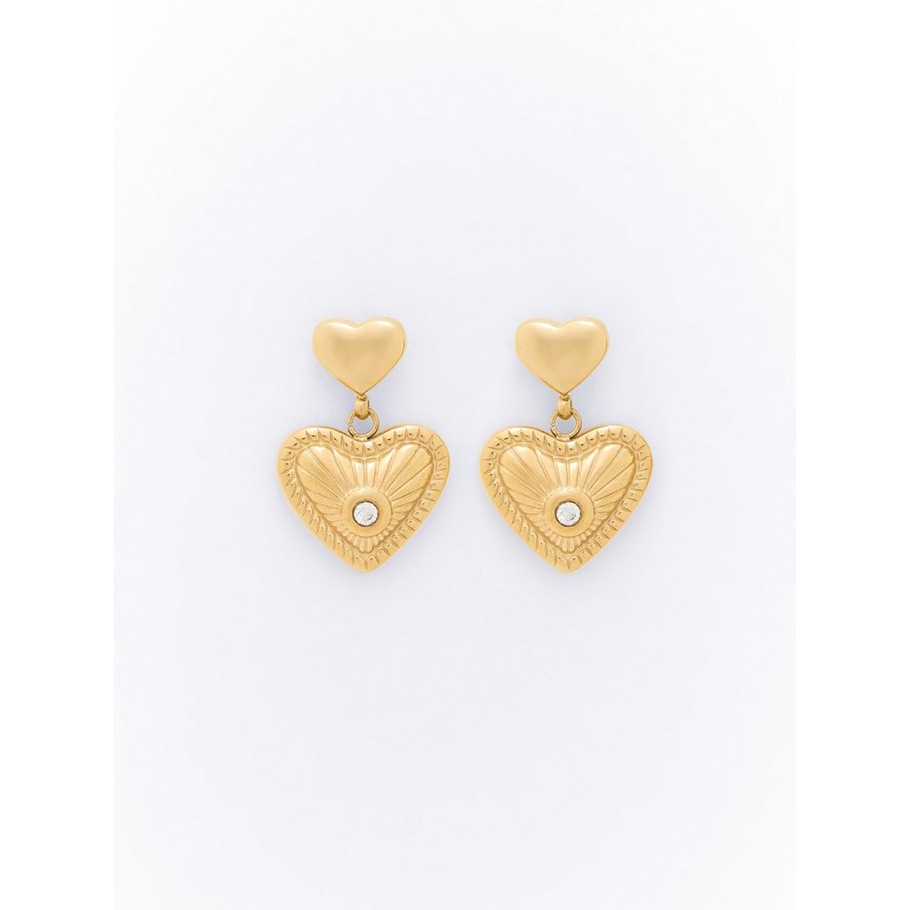 [Pomelo] ต่างหู รุ่น Gmnnl Heart Amelia / Gmnnl Heart Amelia Earrings