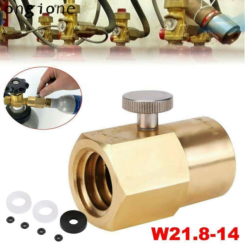 ONGIONE TR21-4 ถึง W21.8-14 Regulator ถังบรรจุ Keg กระบอกเติม Adaptor สําหรับ Sodastream