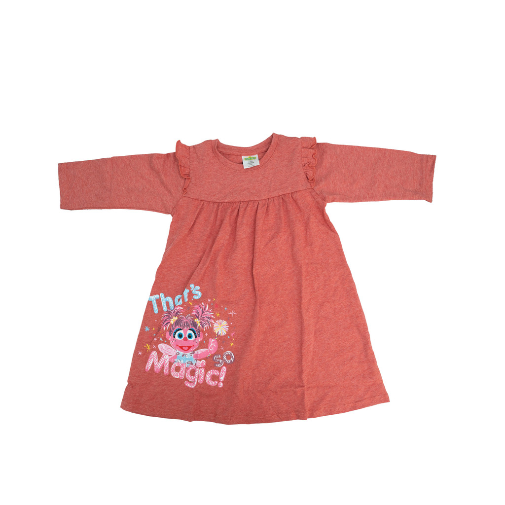 SESAME PYJAMAS DRESS (STP0925-30004) - MALANGE สีแดง