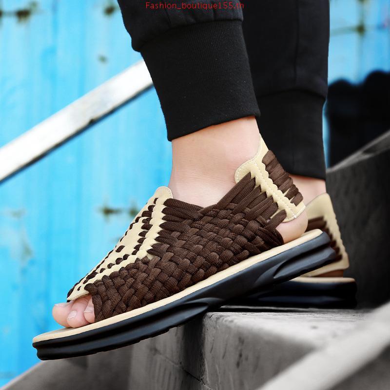 รองเท้าแตะรัดส้น สไตล์ Chubasco Sandals SD49 ชาย หญิง - Black (พร้อมส่งจากไทย)