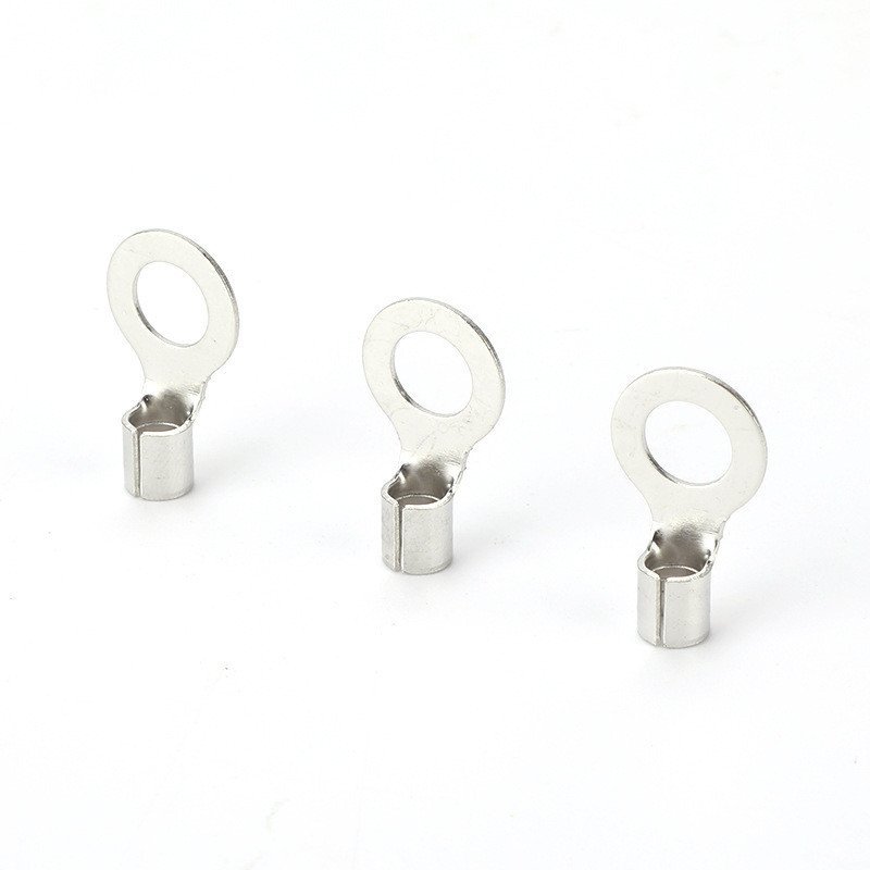 10OT Connector 6 Terminal Wire/ทองแดงจมูก 4/Bare End 2.5/Nose Cold Press Wire OT4-5 Square Round KXQ