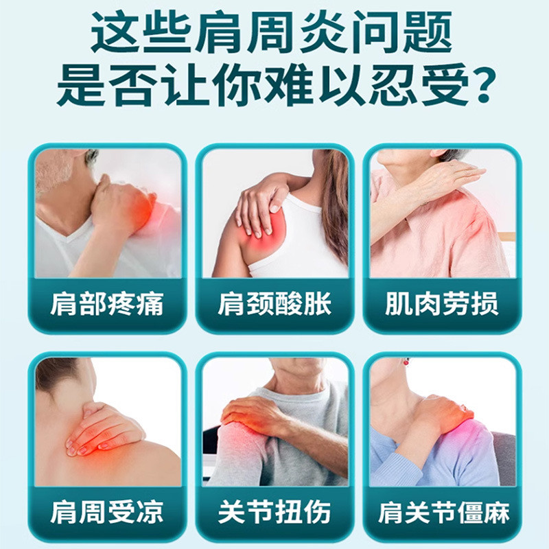 แผ่นแม่เหล็กบำบัดความร้อนอินฟราเรด สำหรับลดอาการปวดคอ ไหล่ และข้อเข่า ยี่ห้อ HHH6