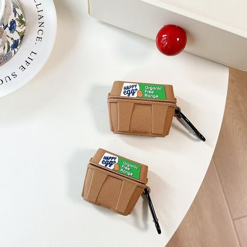 สําหรับ GOOJODOQ J201 J206 J228 J229 เคส Case หูฟัง Creative กล่องไข่รูปแบบ