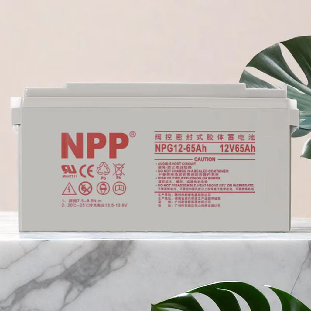 แบตเตอรี่ NPP  รุ่น NP12-7Ah แรงดัน 12V ความจุ 5-100Ah สำหรับระบบลิฟท์และ UPS