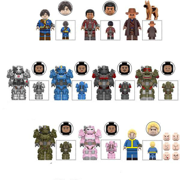 บล็อกตัวต่อ Fallout เกราะ T60 Power Armor ฟอลล์เอาท์
