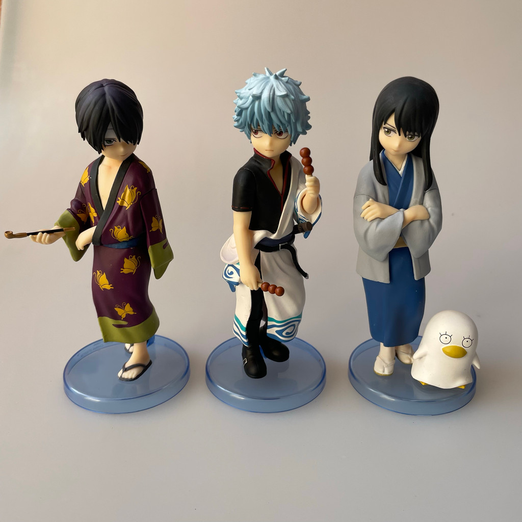 สินค้าจํานวนมากของแท้ Bandai Adokenette Gintama Sakata Gintama Katsura Kotaro เครื่องประดับรูปคลังสิ