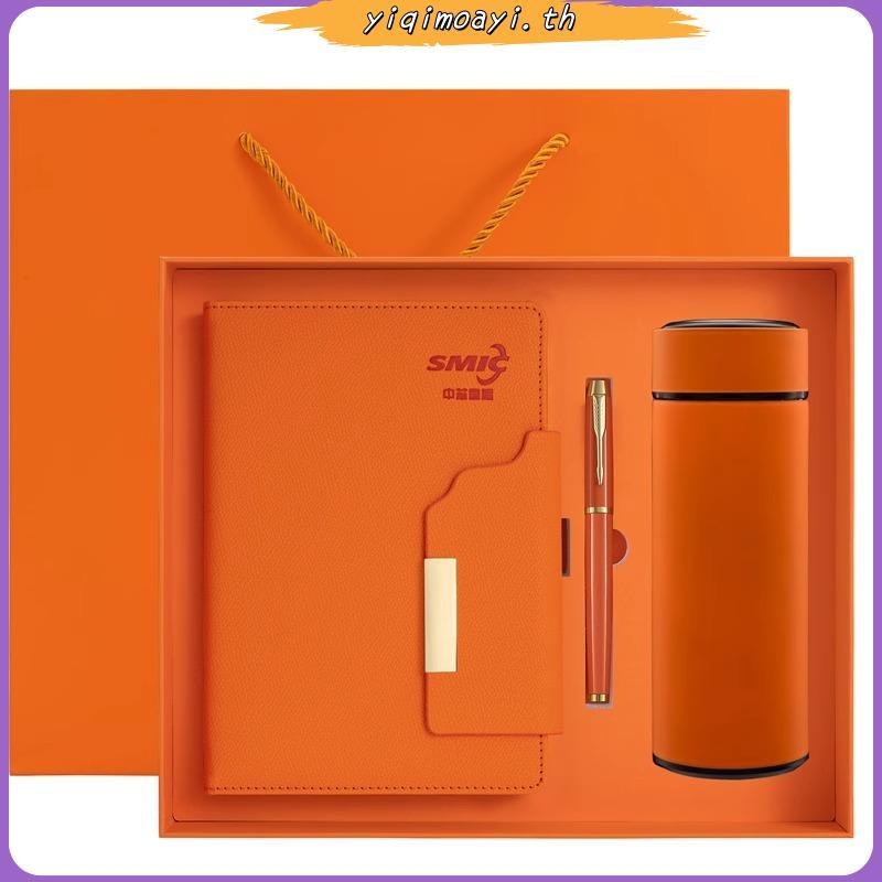 สมุด journal planner muji 2025 ใหม่สมุดบันทึกกล่องของขวัญชุดโลโก้ที่กําหนดเองพิมพ์ได้ A5 มูลค่าสูงขอ