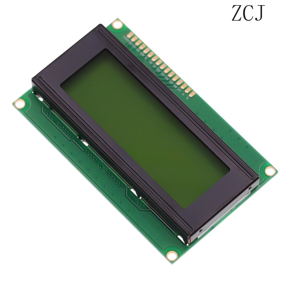 2004 LCD 2004A LCD LCD 2004 โมดูล LCD 5V สีเหลืองหน้าจอสีเขียว 20X4 LCD