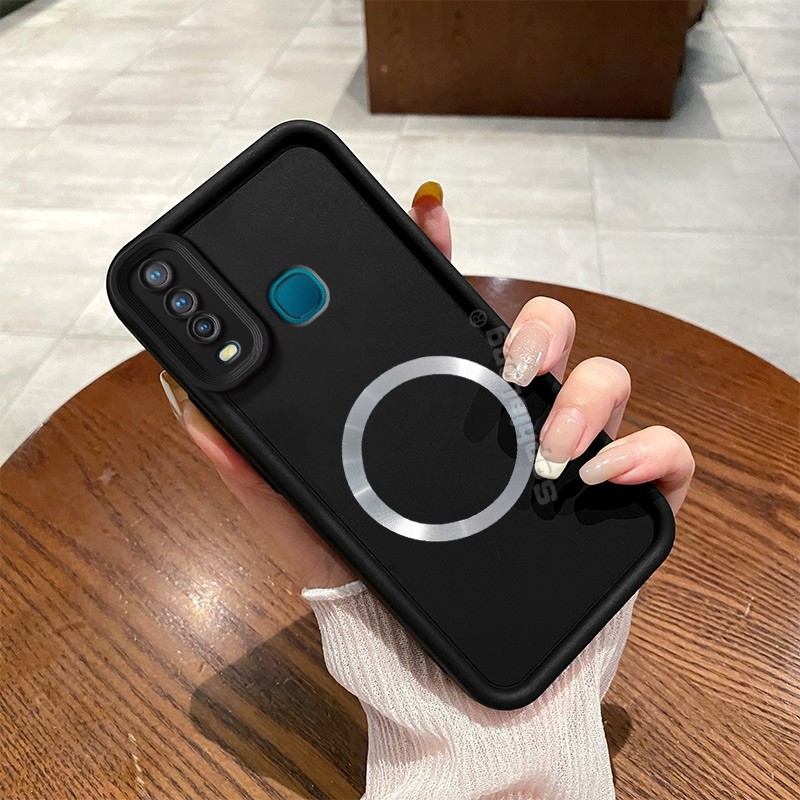 กรณีนุ่มสําหรับ VIVO 1916 1940 1904 1915 1901 1902 1906 V1928A V1934A V1941A V1901 V1902 โลหะแม่เหล็