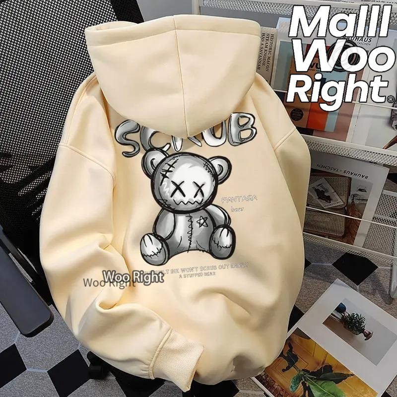 จัดส่งตลอด 24 ชั่วโมง เสื้อผู้ชายฮิตทั่วเอเชีย! เสื้อฮู้ดแขนยาว Korea Style Oversize สตรีทเวअर COD สั่งง่ายรับเร็ว