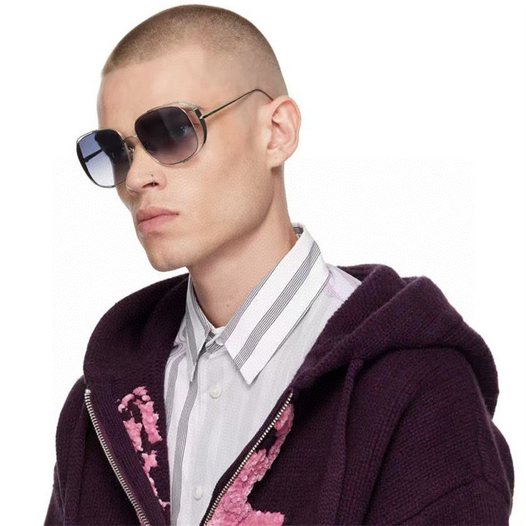 แว่นกันแดดแบบแฟชั่นโลหะ LW40148