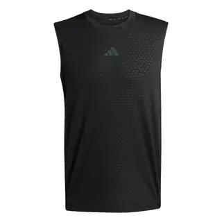 adidas Gym & Training เสื้อกล้าม D4T PrimeLift 3 STRIPES ผู้ชาย สีดำ KD0373