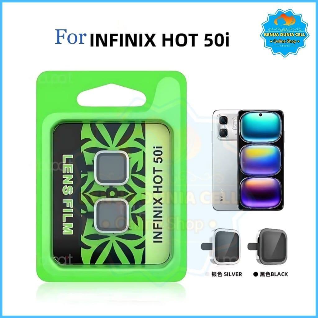TEMPERED GLASS RING เลนส์กล้อง PROTECTOR สําหรับ INFINIX HOT 50 4G 50 PRO 50 PRO PLUS 50i 60 60i 60 