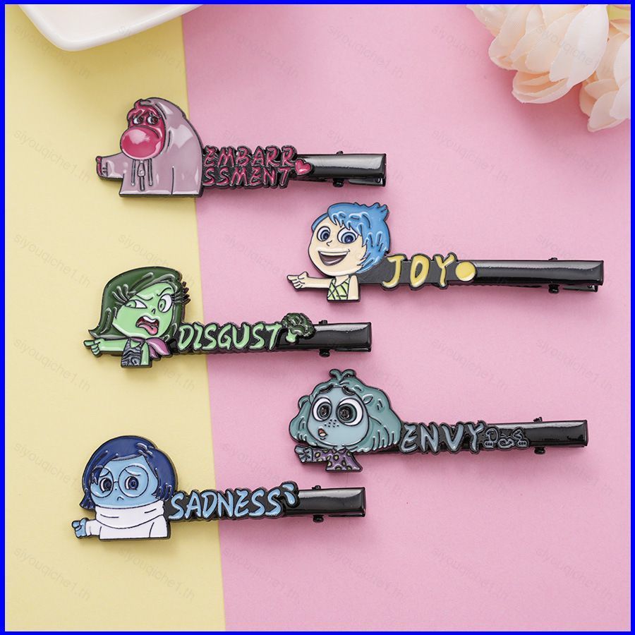 Clip ผมธีม Inside Out Sadness Disgust สำหรับเด็ก แบบ Duckbill Barrette