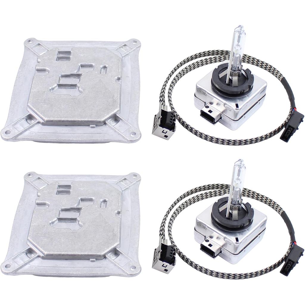 2 ชุด Xenon HID ไฟหน้าบัลลาสต์โมดูล w/สายรัดและหลอดไฟสําหรับ BMW X3 X5 M3 M6 335i 328i 650Ci 335d สํ