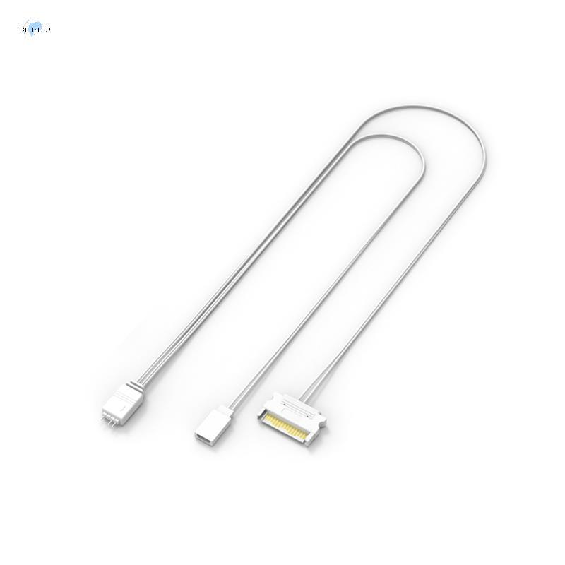To ARGB Lighting Power Adapter Cable คอมพิวเตอร์ ARGB Controller to ARGB Reset Power Cable PC Manual