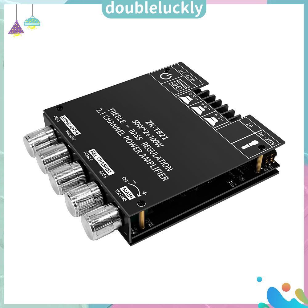 ⚡24ชม.⚡ 2x50W + 100W 2.1 ช่อง Mini Board CS8673E/TPA3116D2 ชิปลําโพง DIY โมดูลกรอง AM การประชุม Supp