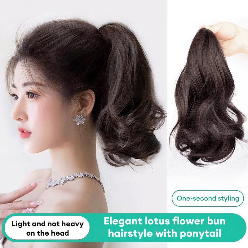 ร้านค้าไทย ดอกไม้มุก วิกผมหางม้า หยิกธรรมชาติ คลิปหนีบผม คลิปผม อะนาล็อก ราคา ถูกที่สุด ดีลบีเคเค