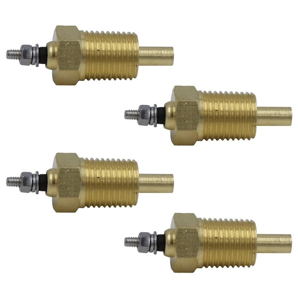 Mytee Products เซ็นเซอร์อุณหภูมิน้ํามันเครื่อง 4 Pk HD - เซ็นเซอร์อุณหภูมิเมาท์สกรูแทนที่ 140401, PT