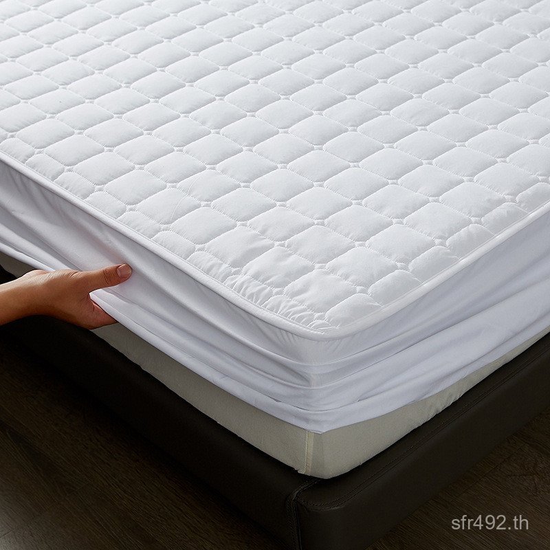 โรงแรมแปรงผ้าที่นอนฝาครอบป้องกันผ้าคลุมเตียงป้องกันเสื่อโรงแรมกันลื่นที่นอนกันน้ําอุปกรณ์ผ้าคลุมเตีย