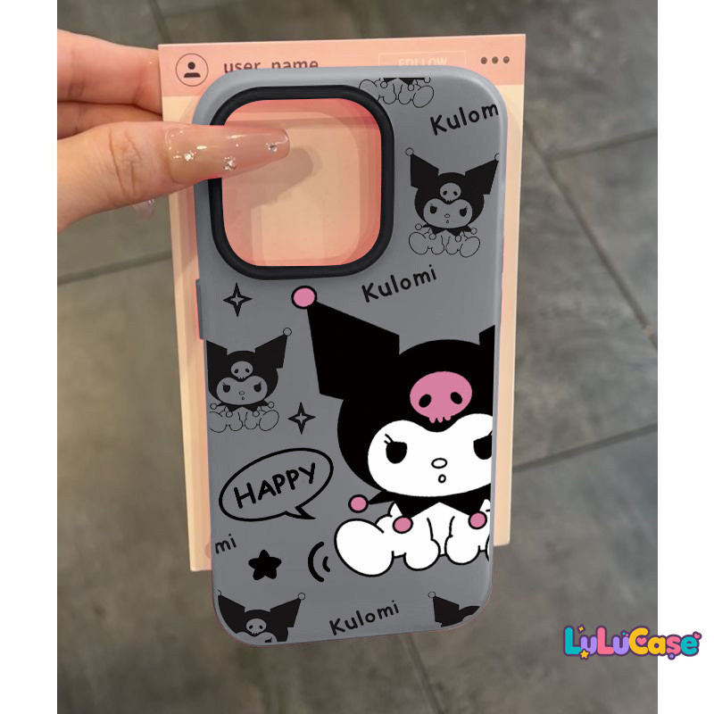 เคสไอโฟน Redmi 14C 13C 12C 9A 12 10 9 A2 A3 Note 13 10 14 12 11 11S 10 8 Pro POCO C75 C65 การ์ตูน Kulomi ใหม่ 2 in 1 ปก