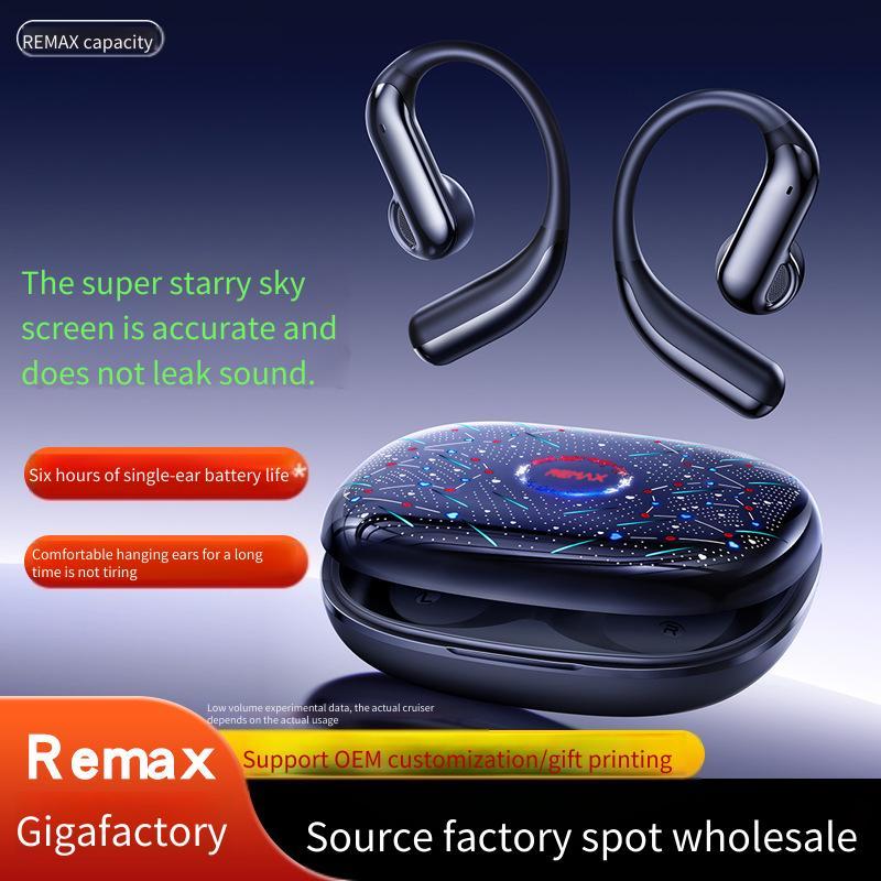 OWS-12 พราว Starry Sky Light หูแขวนหูฟังบลูทูธเปิด OWS หูฟังไร้สายกีฬาธุรกิจหูฟังบลูทูธ