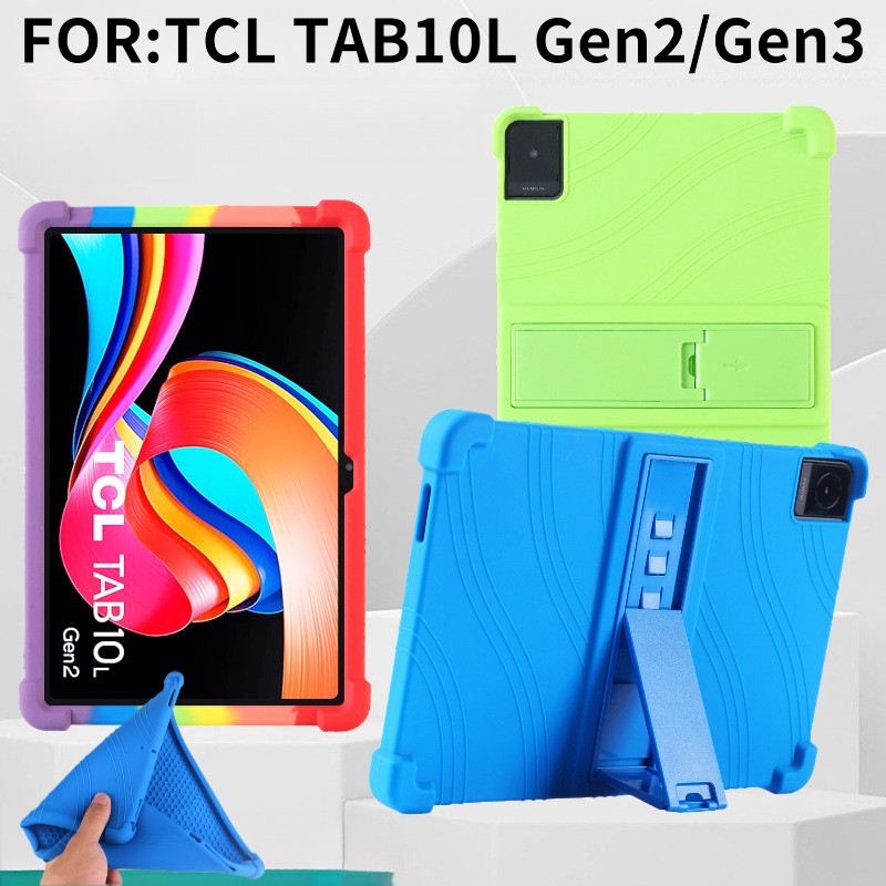 ปลอกสําหรับ TCL TAB 10L Gen2 LTE Gen 3 10.1 "8492A 8193A ทนทาน Anti-Scratch กันกระแทกกรณีแท็บเล็ต 81