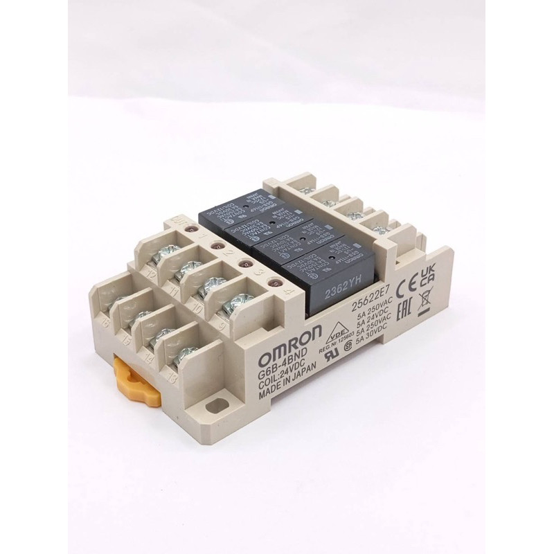 G6B-4BND 12vdc รีเลย์ ชุดรีเลย์ G6B-4BND. 12vdc สินค้าพร้อมส่งงานในไทยของใหม่มือหนึ่ง