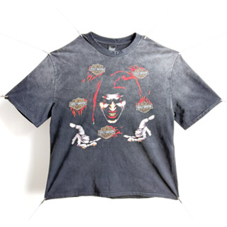 ฮาร์เลย์ตัวตลกหลังจากซักผ้าผ้าฝ้ายแท้ย้อนยุคเย็บเดียวสวรรค์แ…