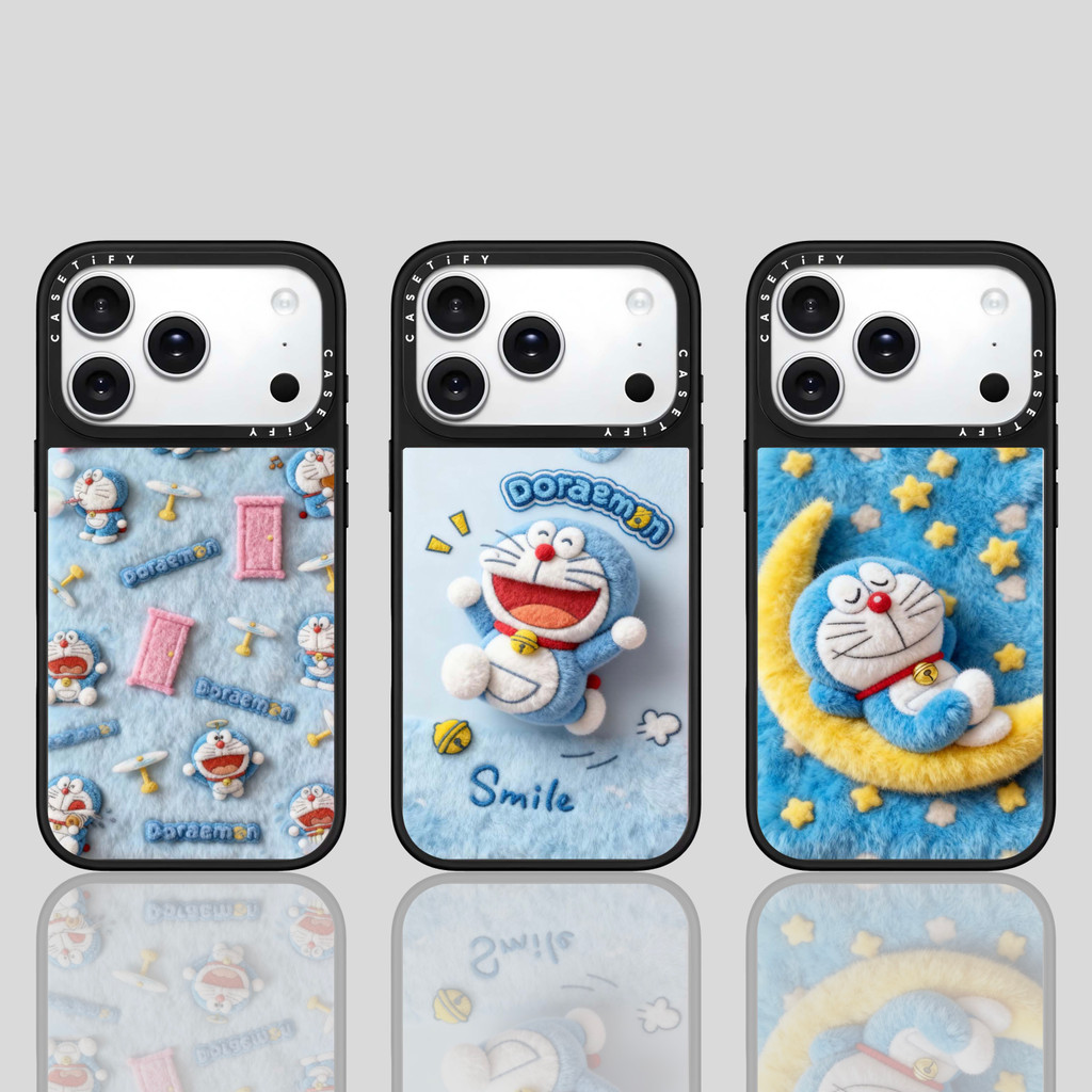 Doraemon Mirror casetifyเคสโทรศัพท์สําหรับiPhone 17 ProMaxกรณีเข้ากันได้กับiPhone 16 15 14 13 12 Pro