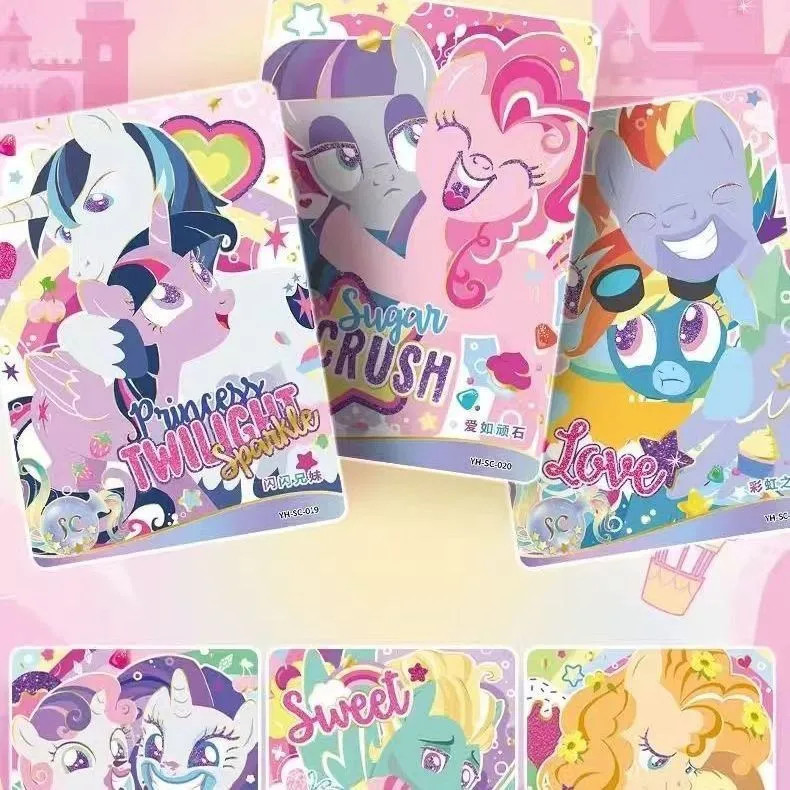 Qun My Little Pony Fifth Bullet Card Collection Soft Transparent Fish sgr Card SC Card