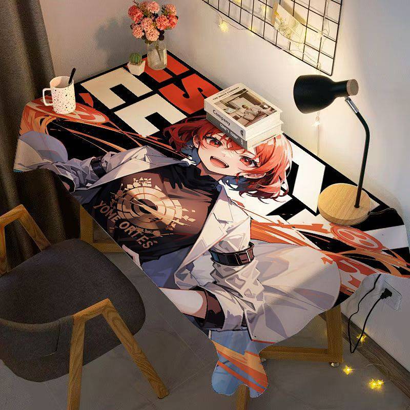【Ready Stock】 Two-Dimensional Game Oriental Project Student Dormitory Personality Dustproof Tableclo