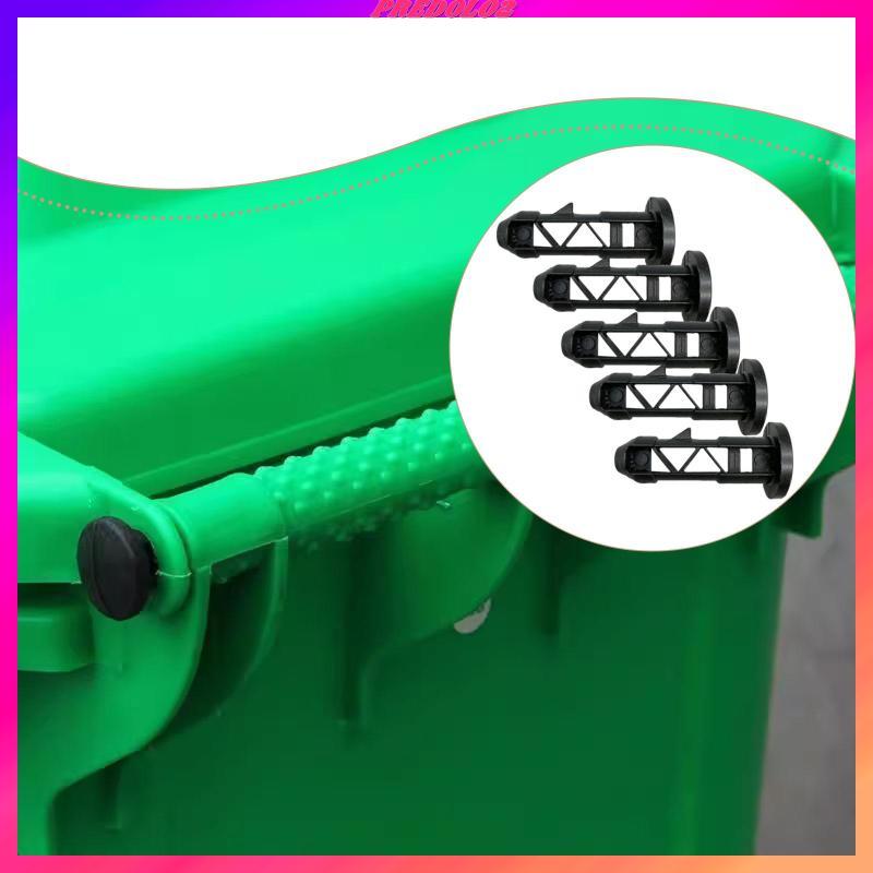 [Predolo2] 5 ชิ้น Wheelie Bin ฝาปิดบานพับ Pins, แทนที่โดยตรงฝาครอบถังสําหรับ 30L/50L/240L Yard Pulle