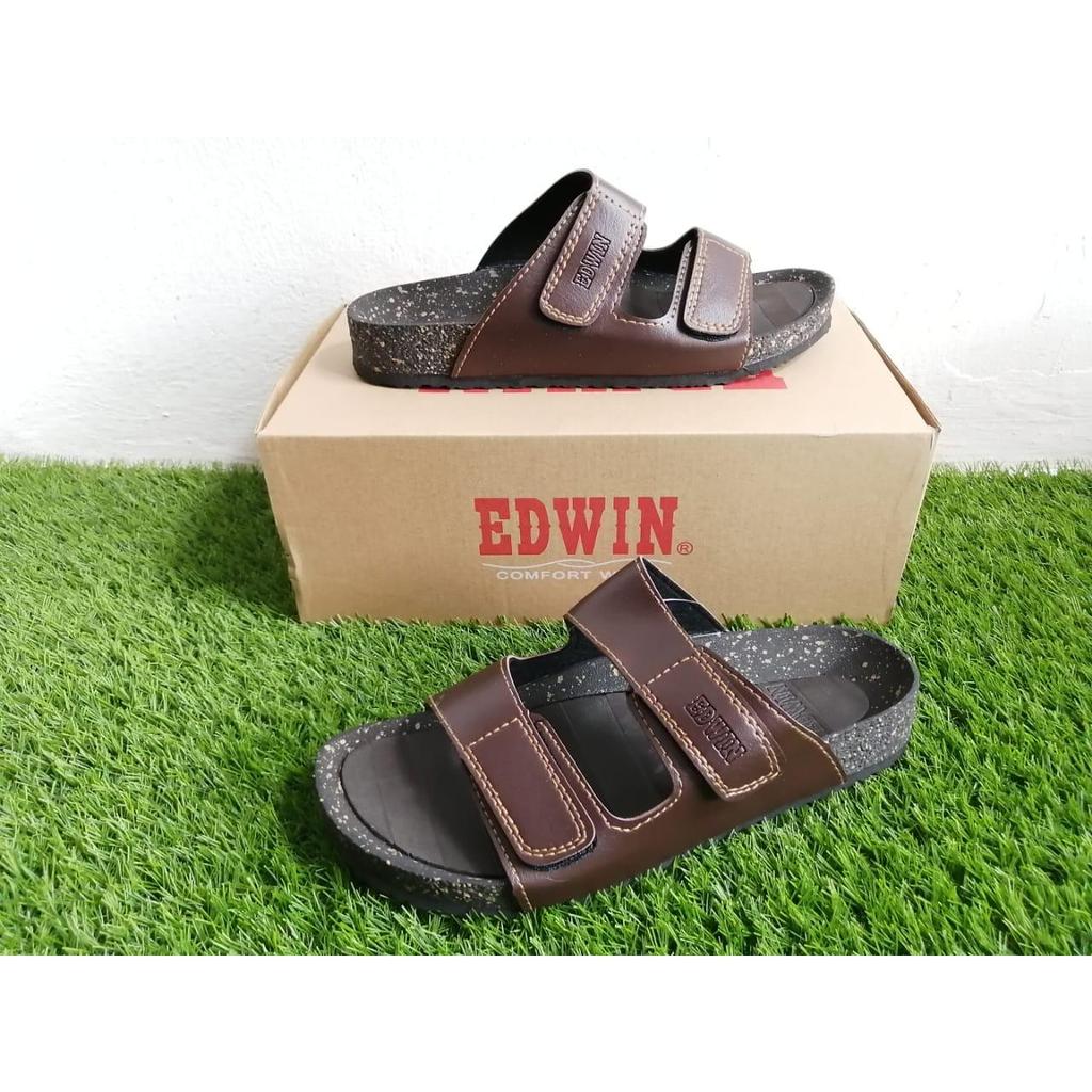 รองเท้าแตะ Edwin / รองเท้าแตะผู้ชาย / รองเท้าแตะผู้ชาย / Selipar Lelaki Edwin E10583