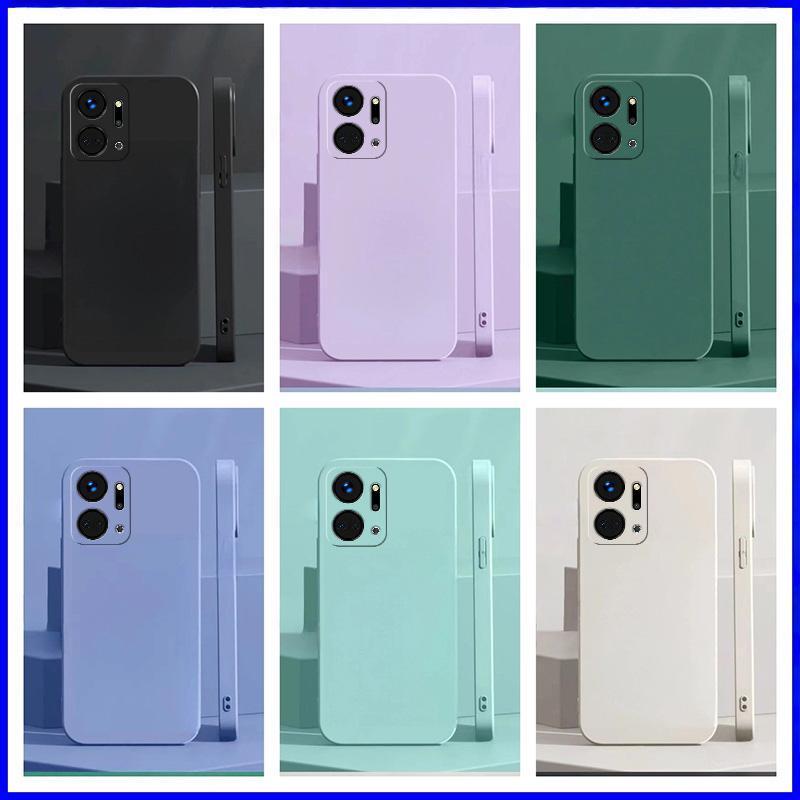 เคส For Honor X7A TPU YTCS เคสมือถือเรียบขอบตรงสีเดียว