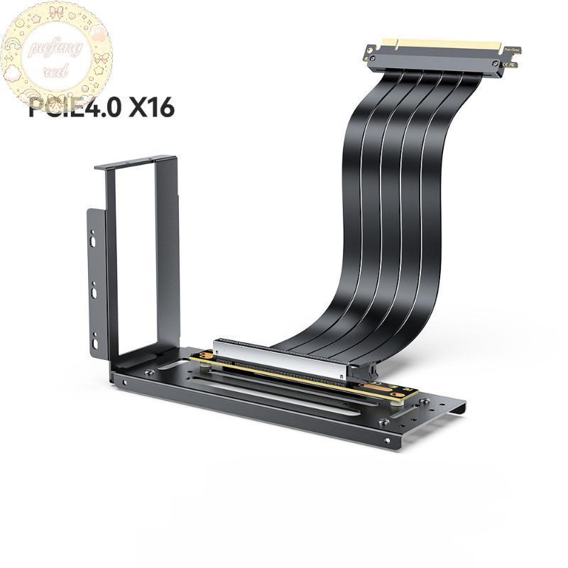 PURED 1 ชุดภายนอก GPU Docking Station แนวตั้ง GPU Mount Bracket 2/3 ช่องกราฟิกการ์ดพวงมาลัยฮาร์ดแวร์
