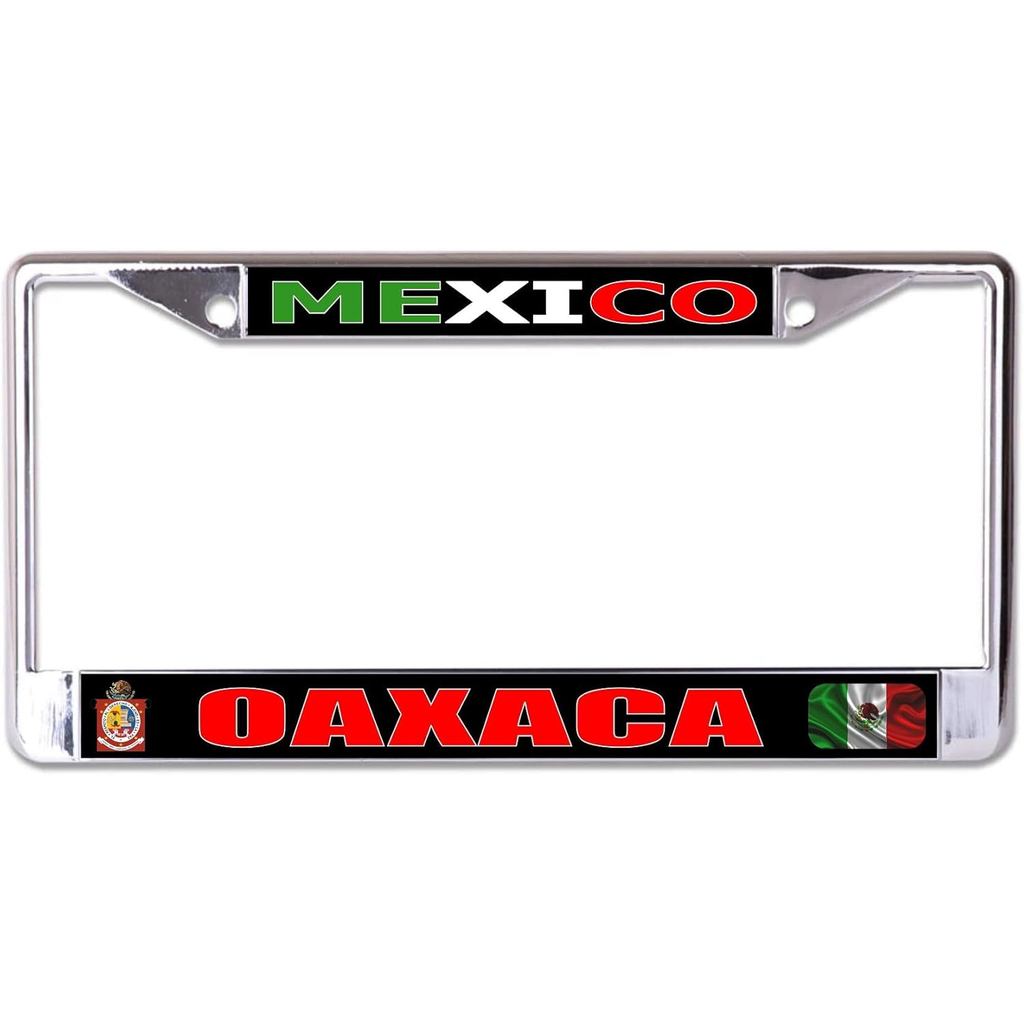 กรอบป้ายทะเบียน Mexico Oaxaca Chrome