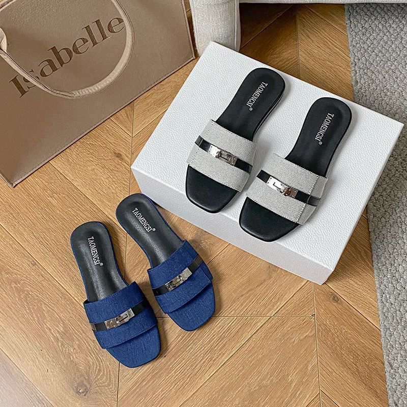 รองเท้าแตะชายหาด Leep สบายสำหรับวันพักผ่อน