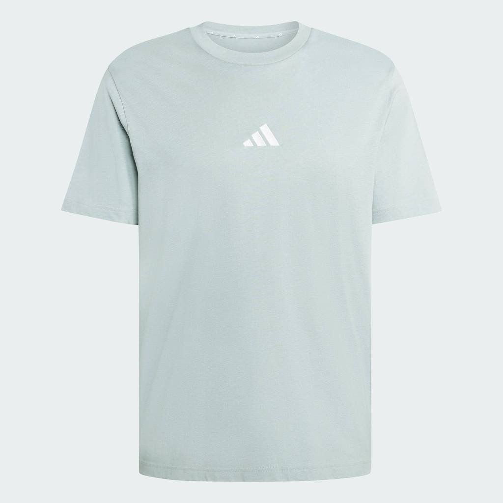 adidas Lifestyle Essentials Small Logo Single Jersey Tee Men Green KC0903