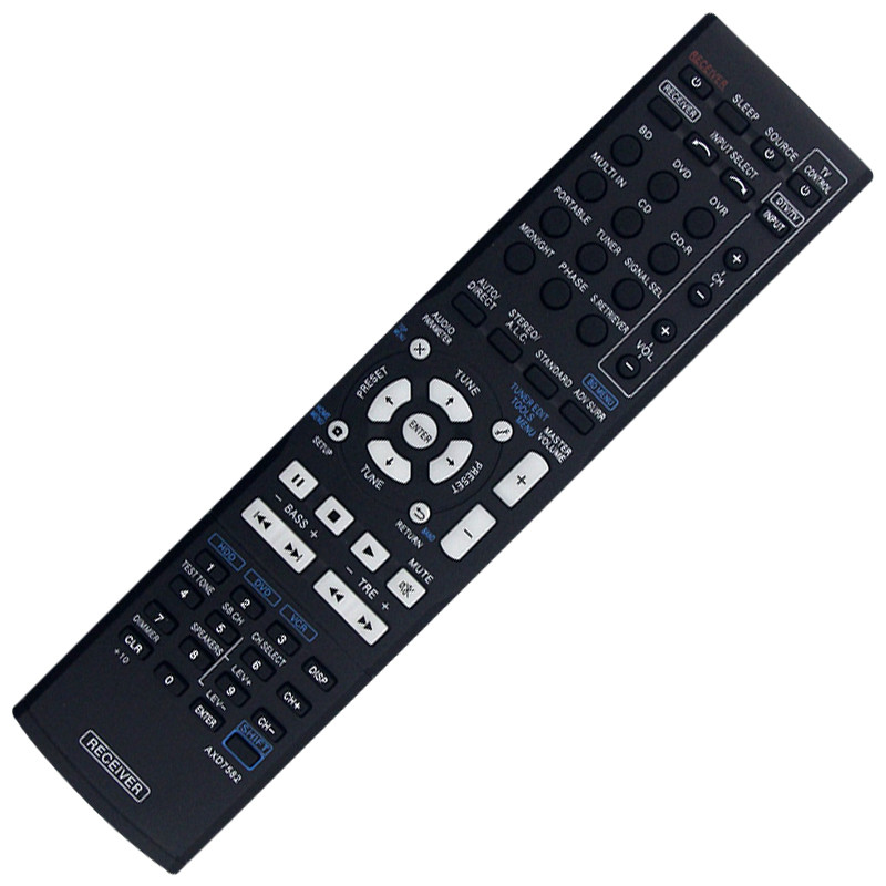 รีโมทคอนโทรล AXD7582 ใช้งานร่วมกับ Pioneer VSX-519V SX-319V VSX-519V-K SX-319V-K VSX-519V-S AXD7542 