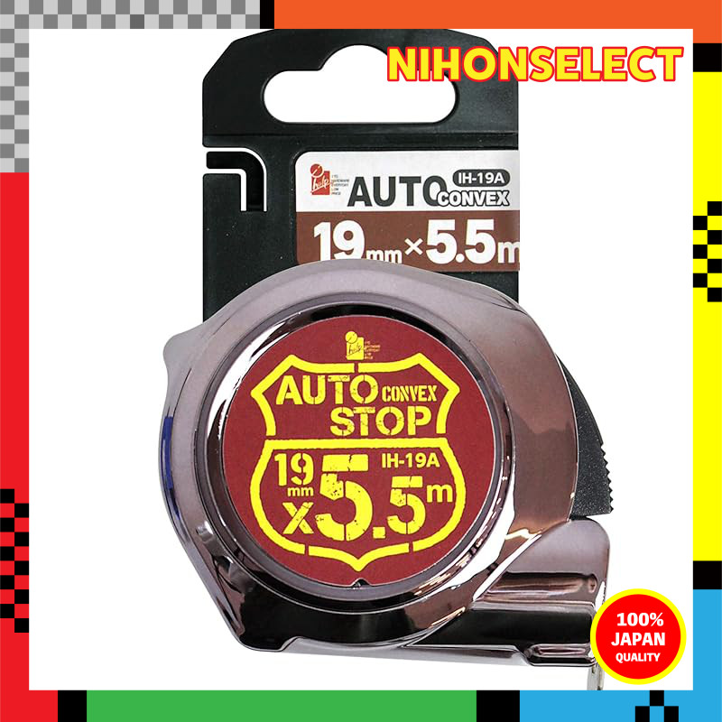 iHelp Auto Stop Convex Measuring Tape Scale 19×5.5m 19A