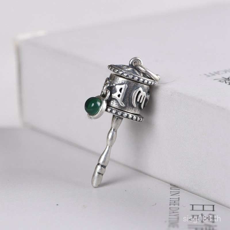 สร้อยคอและต่างหูเงินแท้ 925 กวางทองกษัตริย์ สไตล์พื้นเมืองคลาสสิกสำหรับผู้หญิง 4DND