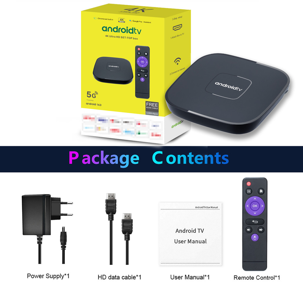 Q96A1 Android TV Top Box Quanzhi H313 Network Box Android 13WFIITVBox11/30