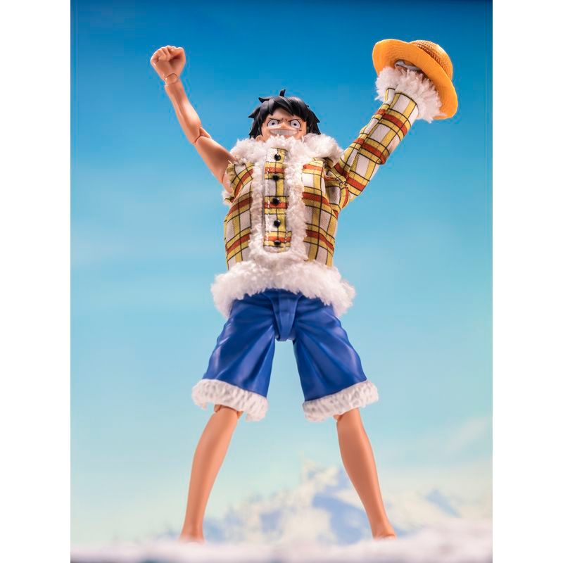 Shf One Piece Luffy Tambourine Island Clothes Cloth One Piece Flag