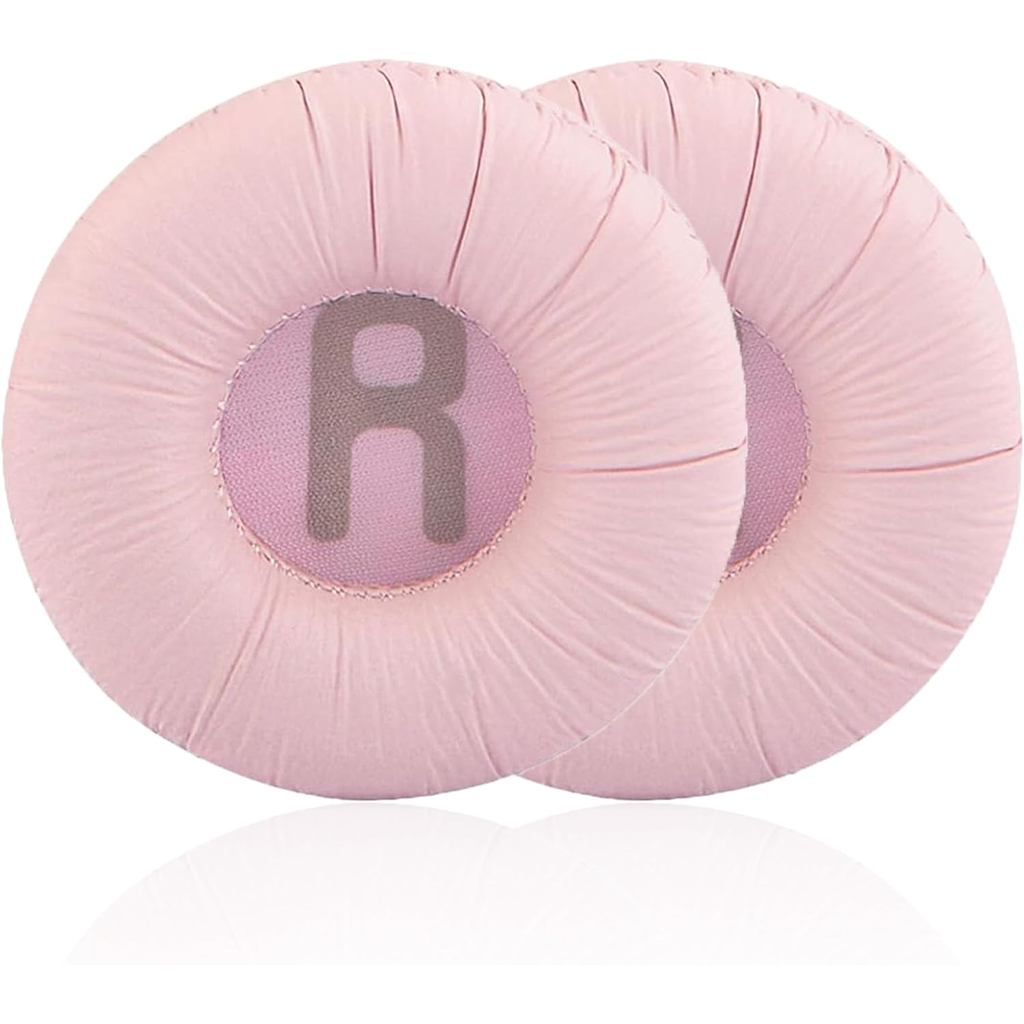 แผ่นรองหูฟังทดแทน JR300 เข้ากันได้กับหูฟัง JBL JR300/JR300BT/T450BT/T500BT Akkiv แผ่นรองหูฟังหนังเที