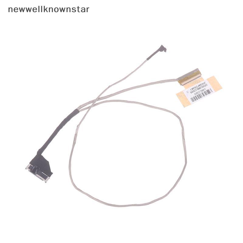 Newwellknownstar หน้าจอวิดีโอริบบิ้นสําหรับ HP 15-N 15-f Tpn-q130-q132 แล็ปท็อปจอแสดงผล LCD ริบบิ้นส