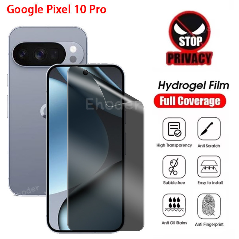 1 ~ 3 ชิ้น Anti-Spy Hydrogel ฟิล์มสําหรับ Google Pixel 10 Pro XL 4G 5G 2025 Pixel10 Pixel10Pro 10Pro