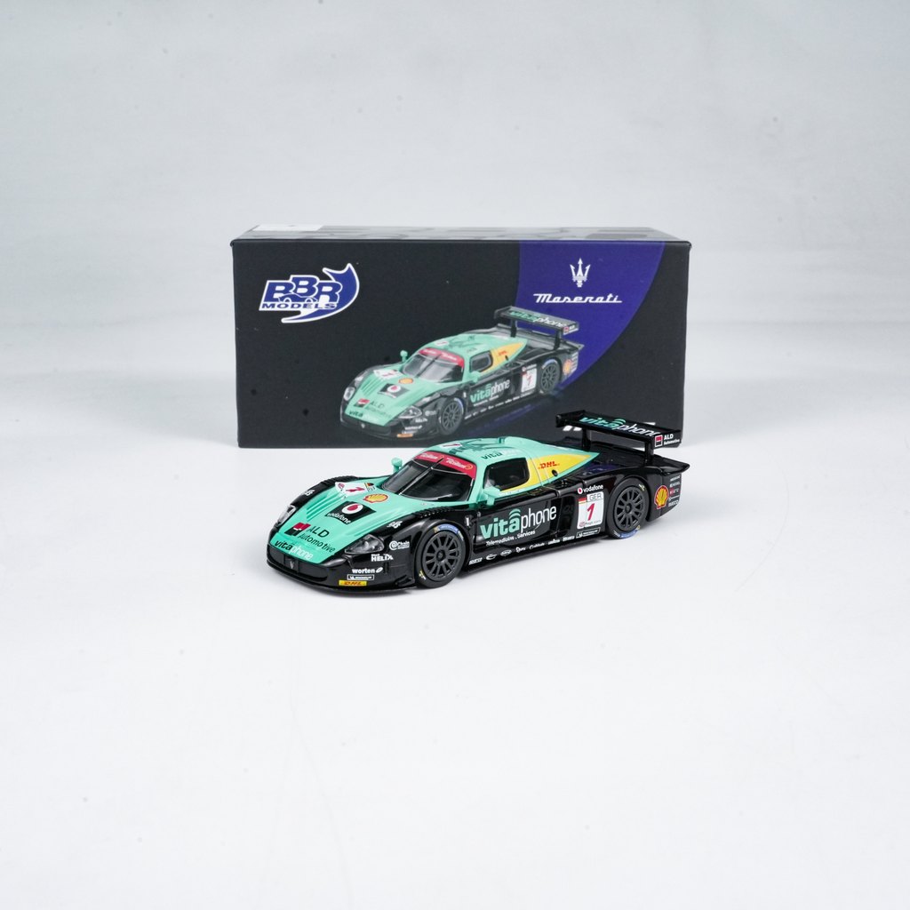 BBR 1: 64 Maserati MC12 Competizione Victoriazione Racing Team โมเดลรถโลหะผสม